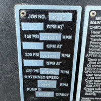 Waterous CMU YDX Midship Two Stage Fire Pump