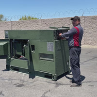 L3 MEP-806B Series 60kW John Deere 6068 TF Diesel Generator Skid | Only 4 hrs!